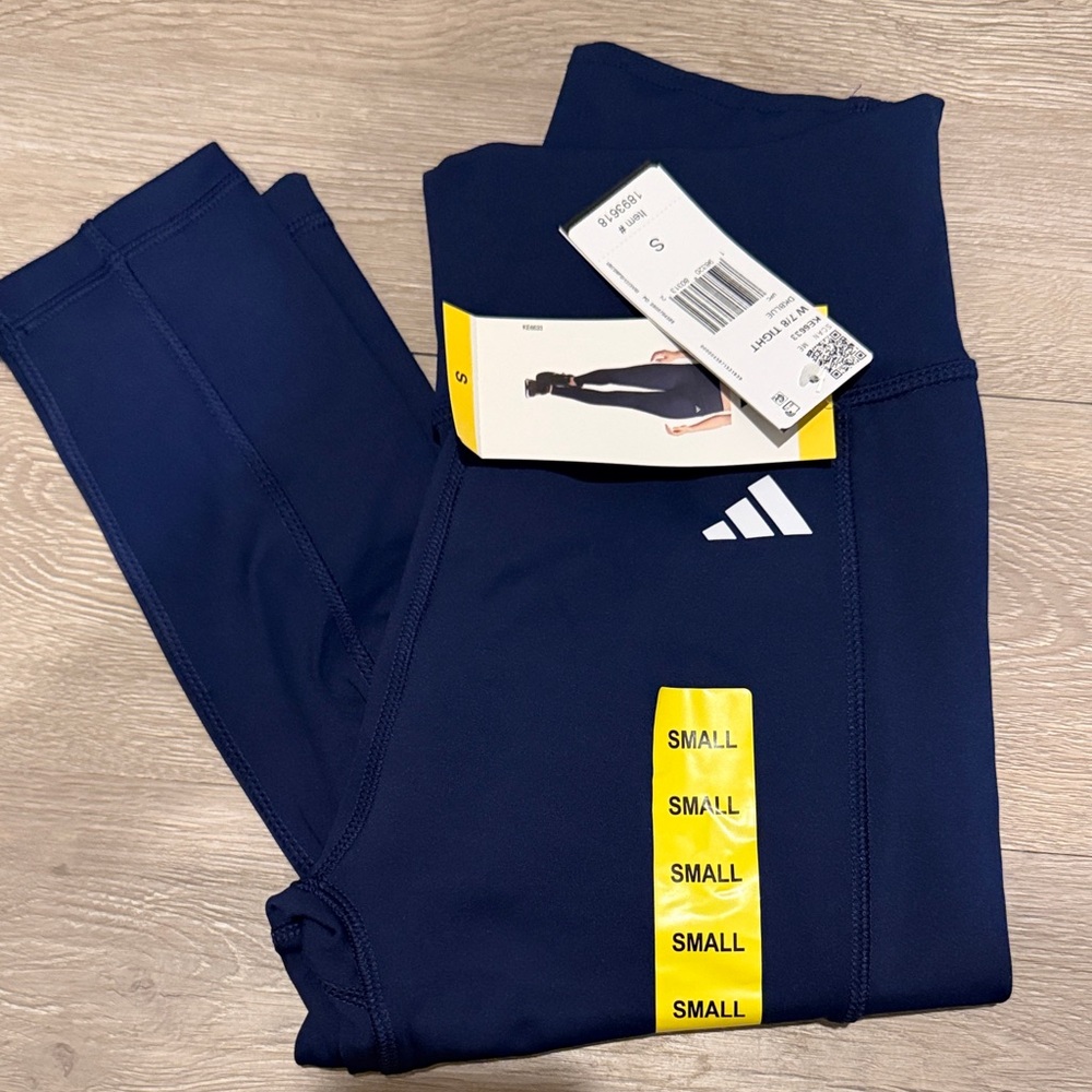 Adidas women’s Navy Leggings
